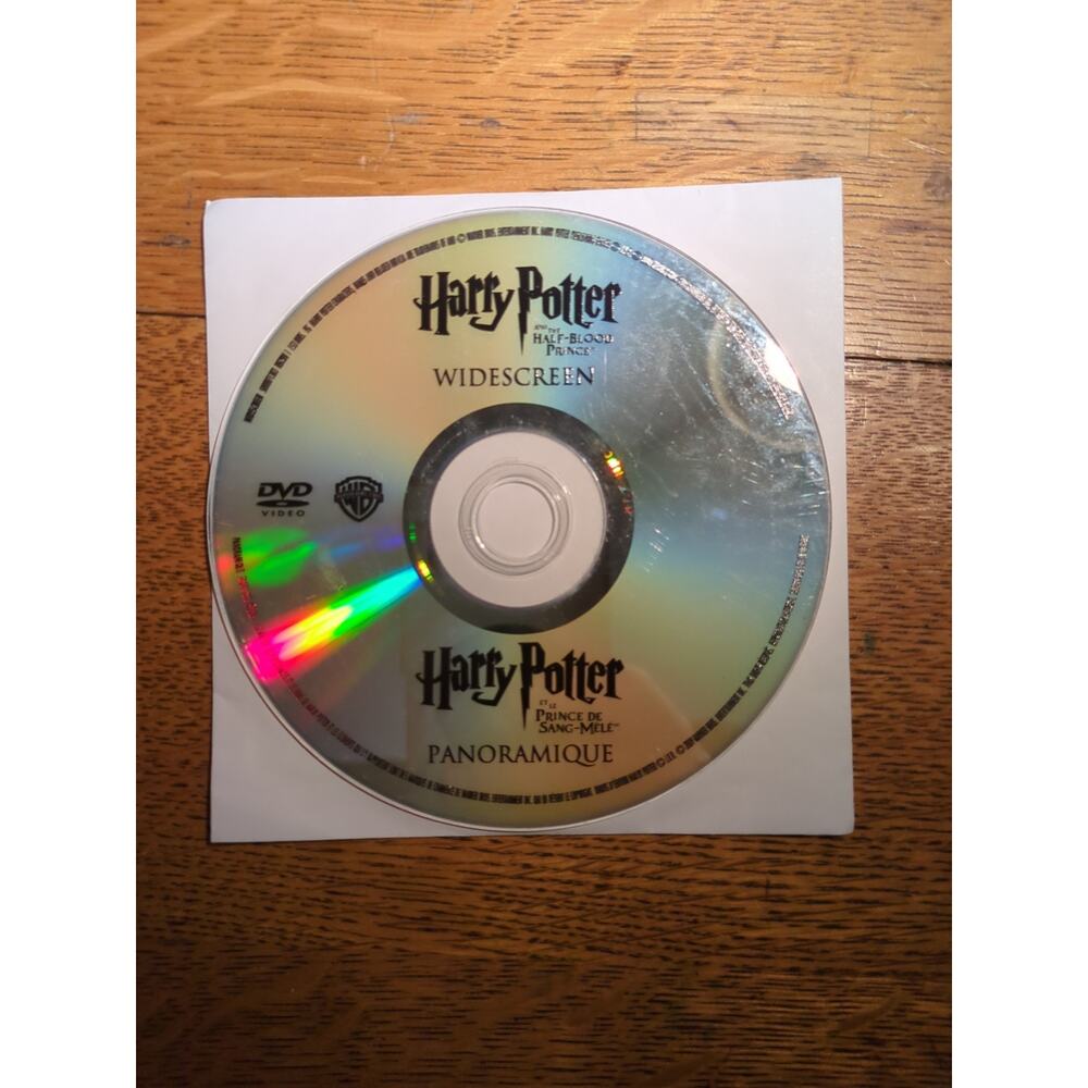 Harry Potter and the Half-Blood Prince (DVD, 2009, WS) DISC ONLY